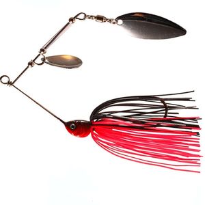 Nuevos cebos Señuelos Mejor líder Spinner Bait 3.5G 5G Señuelo de metal Señuelo de pesca duro Spinner Señuelo Spinnerbait Pike Giratorio Aparejos de pesca Wobbler Pesca