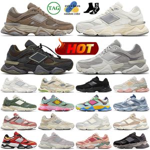 Nouveaux balanaces 9060 chaussures de sport pour hommes femmes baskets de créateurs sel de mer Raincloud briques bois triple noir Castlerock Fire Sign hommes femmes baskets de sports de plein air