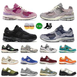New Ballence 2002R Chaussures de course athlétiques Og Sneakers Protection Pack Pink Black Phantom The Basement Grey Sail Invincible B2002R Outdoor Trainers 36-45