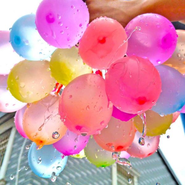 New Balloon Market Toy Summer Party Supplies 37pcs / set Con paquete original Bombas de agua Globo Amazing Children Water War Game Supplies Kids