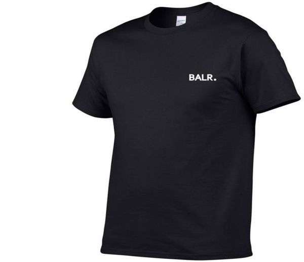 Nuevo Balr Hip Hop Diseñador Marca de moda Para hombre Para mujer Manga corta Camisetas de gran tamaño 1457455