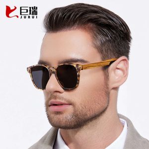 Nouvelles verres de bambou et de bois, lunettes de soleil polarisées à la mode, lunettes anti-uv classiques