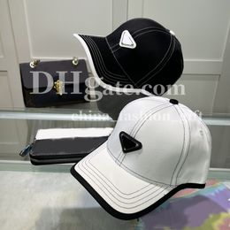 Nouveau créateur de casquettes de baseball contraste de chapeau à bordure hommes femmes femmes d'été sportives sportives casquette décontractée casquette de voyage