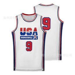Nieuwe basketball jersey Men s Amerikaanse versie Stokton A geborduurde sport wijd Tokton Ports Ports