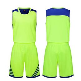 Nouveau costume de basket-ball hommes maillot de basket-ball personnalisé maillot d'entraînement sportif mâle confortable maillot d'entraînement d'été 064