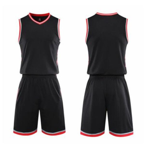 Nouveau costume de basket-ball hommes maillot de basket-ball personnalisé maillot d'entraînement sportif homme confortable maillot d'entraînement d'été 049