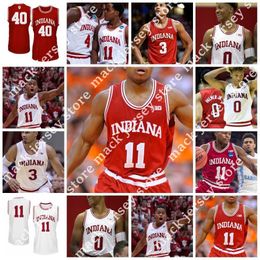 Le nouveau basket-ball porte un maillot de basket-ball Indiana Hoosiers personnalisé College 23 Trayce Jackson-Davis 22 Geronimo 5 Malik Reneau Miller Kopp 1 Jale