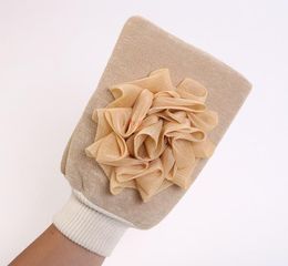 Nieuw bad handschoenen dubbelzijdig wrijvend handdoek volwassen japans dual-gebruik verdikte een zijbad bloem zij scrub groothandel fabriek directe supp