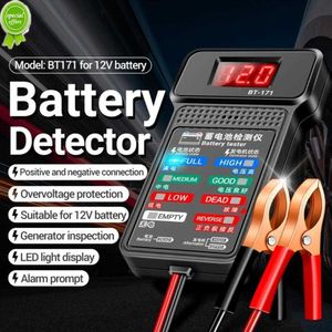 Nouveau testeur de batterie 12v Lcd analyseur de batterie automatique numérique charge testeur de système de démarrage testeur de batterie de voiture outil de Diagnostic