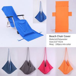Nueva funda para silla de playa, funda para sillón, mantas portátiles con correa, toallas de playa, manta gruesa de doble capa por mar 545QH