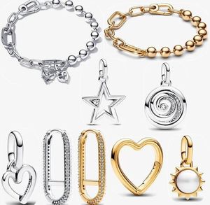 Nouvelles perles bracelets pour femmes charme Engagement Fashion Mode boucle d'oreille Superbe bijoux Bracelet polyvalent Basic Chain Creded Couple Style