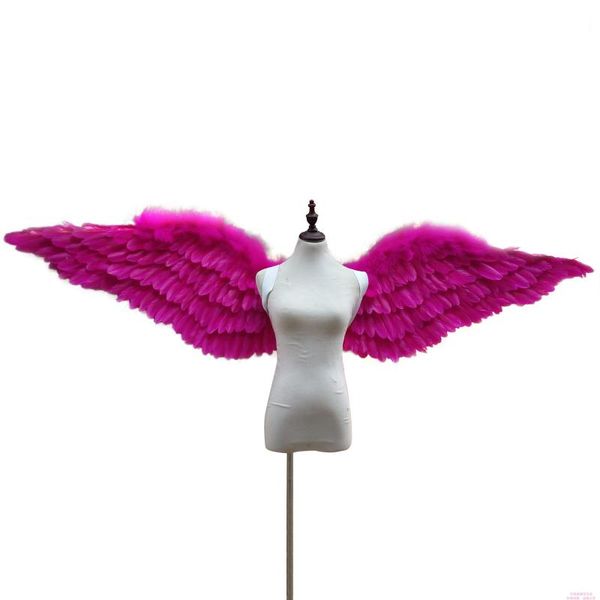 nouvelles belles ailes d'ange bleues adaptées pour les décorations de fête d'anniversaire Grand événement mariage fiançailles beaux grands accessoires déco ailes de fée