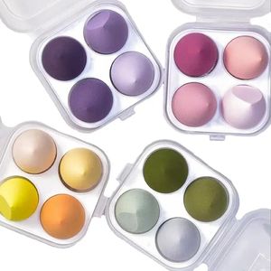 Nuevo juego de huevos de belleza Gurd Water Drop Puff Makeup Puff Juego de coloridos Cojín Cosmestia Herramienta de huevo de esponja Húmedo húmedo y seco