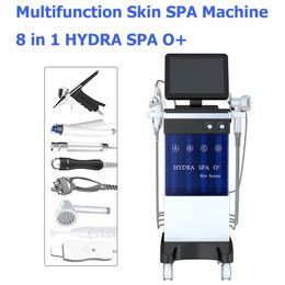 Nieuwe schoonheid Microdermabrasie Huidverzorging Gezichtsmachine 8 in 1 Super Bubble Hogedruk Dermabrasion Water Peel