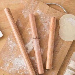 Nouveau hêtre bois massif ménage boulette peau Mini rouleaux à pâtisserie bâton bâton pâte outil de cuisson Gadgets rouleau cuisine HKD230828