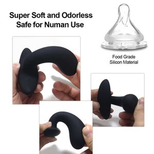 Nouveau débutant Butt Plug Trainer Kit pour un port confortable Silicone souple Anal Plug Sex Toys pour femme Adultes Gay Intimate Sex Products 230316