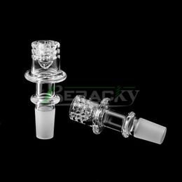 Nieuwe Beracky Diamond Knoop Quartz Enail Banger Pak 20mmOD Coil Heater 14mm 18mm Man Vrouw Quartz E Nail banger Voor Glas Water Bongs