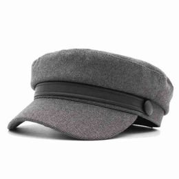 Nieuwe Beret Dames Hoed Herfst Octagonal Hoeden Voor Vrouwen Vlakke Dames Solid Caps Casual Baretten Hoed Gorro Boina Vrouwelijke Baret