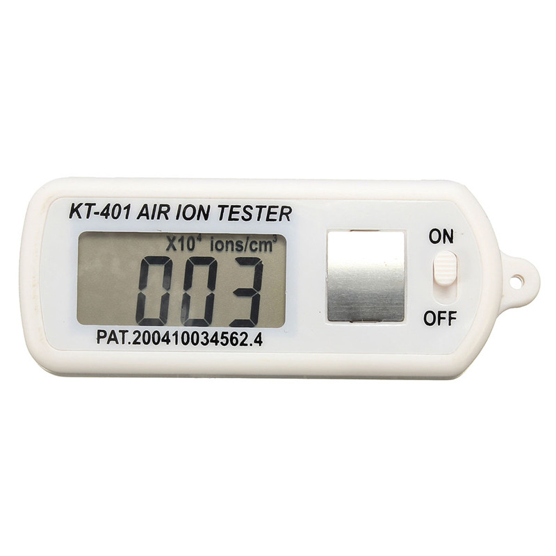 Freeshipping new Best Quality Air Ion Tester Meter Counter -Ve Negative Ions With For Peak Maximum Hold New