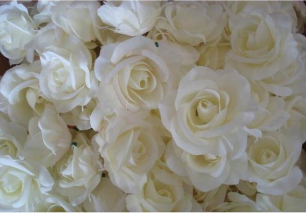 NOUVEAU BEST SELLER TÊTES DE FLEURS 100p Soie Artificielle Camélia Rose Fausse Pivoine Tête De Fleur 7-8cm pour La Fête De Mariage Décorative À La Maison Flowewrs