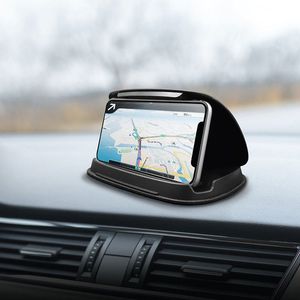 Nieuw bestverkopend dashboard voor autotelefoon, beugel voor middenconsole, siliconen antislipmat, onderstoel, autonavigatiesysteem, GPS met creatieve gesp