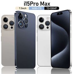 Nuevo best-selling i15 Promax Great Screen 3+64g Android Teléfono 4G Smart de bajo precio