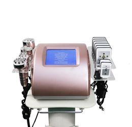 Nieuwe beste ultrasone cavitatie RF Slankmachine Radiofrequentie Skin Trachering Laser Lipo Body Contouring Spa Beauty Equipment