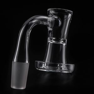 2.5 mm Pared de soldadura completa Reloj de arena Fumar Terp Slurper Cuarzo Banger 10 mm 14 mm 18 mm Borde biselado Sin soldadura Slurpers Clavos para vidrio Agua Bongs Dab Rigs Tuberías