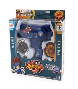 Nieuw Beyblade Burst -speelgoed met Launcher Starter en Arena Bayblade Metal Fusion God Spining Tops Bey Blade Blades Toy AAA Y200109213166369