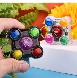 Fidget Toy Cube Memory Game Machine Training Hand Brain Creative Flash Sound Effect Kinderen interactief educatief