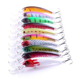 Nuevo Big Ocean Minnow Señuelos de pesca 29g 16 5cm Wobblers Swimbait Láser transparente Crank cebo Pesca Tackle270y