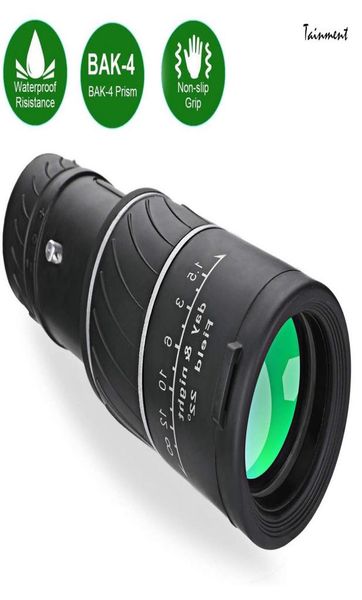 Nuevos binoculares con visión nocturna Telescopio monocular alto Binoculares de plástico para deportes al aire libre Camping Viajar LJ2011205772375