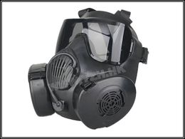Nieuwe biochemische beschermende tactieken maskers Dubbel gasmaskerbeschermingsfilter Chemische masker Face Mask Black/Green/Tan