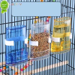 Nieuwe vogelwatervoeder Automatische vogel Waterer Voedselvoeder Dispenser voor Parrot Parakeet Cockatiel Lovebird Cage Accessories