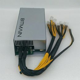 NIEUWE Bitmain Antminer APW3 PSU 6PIN 10 ORIGINELE Voeding Voor D3 S9 L3 En BAIKAL x10 1800 W In Stock256r