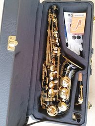 Nieuwe Zwarte Altsaxofoon YAS-82Z Japan Merk Altsaxofone E-Platte Muziek Instrument Professionele Niveau Sax Met Case