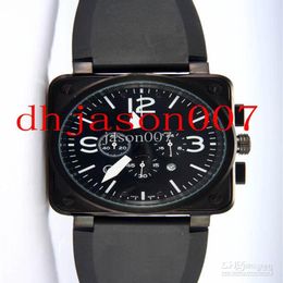 Nouveau cadran noir édition limitée chronographe à quartz chronomètre mouvement 01-94 montres pour hommes 2540