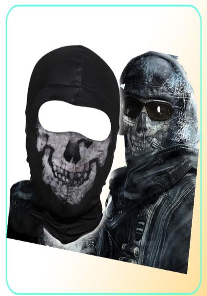 New Black Mask Ghost Simon Riley Skull Balaclava Ski Cycling Cycling Skateboard COMER COMER COMPLETO5402169