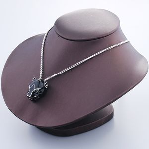 Nuevos collares negros para mujeres gargantilla enlace animal diseñador conjunto de joyas Locket brazalete amor hombres pareja moda Acción de Gracias Fiesta de San Valentín Compromiso de boda