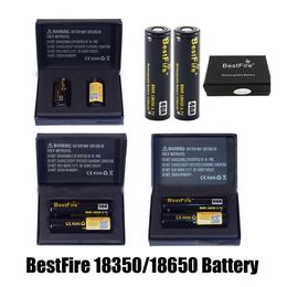 Nouvel emballage noir Original BestFire BMR 18350 batterie 18650 2700mAh 50A 3.7V 3100mAh 40A 1300mAh 30A batterie au Lithium rechargeable