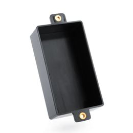 Nieuwe Zwarte Plastic Verzegelde Humbucker Pickup Cover Shell Voor SQ ST Gitaar Onderdelen Verzegelde Humbucker Cover