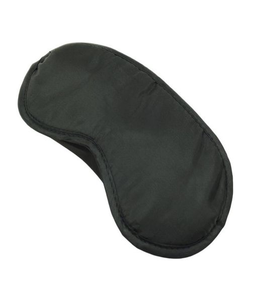 Nouveau tissu satiné noir Sexy Masque Black Eye Patch Boulangers Jeux pour adultes Flirt Sponge Soft Sex Toy Sleep Sex Produits pour les couples1600782