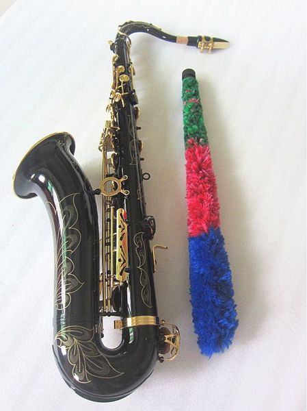 Nouveau Saxophone ténor noir T-902, Instrument de musique Bb, corps en laiton de haute qualité avec étui, accessoire