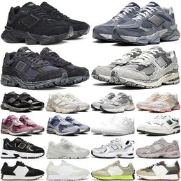 New Blances Woman Designer 9060 Chaussures de course Hommes Femmes 9060S 1906R 2002R 9 6 Quartz Grey Triple Noir Rain nuage rose Salt Salt blanc Champignon Néon 1906 Sports pour hommes