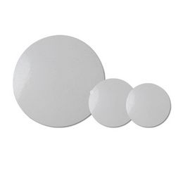 Nieuw!! Blanco sublimatie koelkast magneten 3,8 inch vlak witte koelkast sticker groothandel doe -diy woninginrichting deco