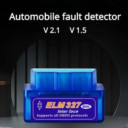 Nuevo ELM327 V2.1 V1.5 Compatible con Bluetooth, escáner OBD automático, herramienta de lectura de código, herramienta de diagnóstico de coche ELM 327 para protocolos Android OBDII