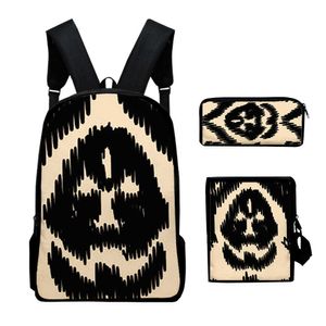 Conjunto de mochila con estampado 3d diario para hombres y mujeres de nuevo estilo étnico bohemio 230815