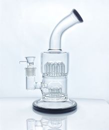 Nieuwe Bong Glass Smoke Rod Factory Outlet Airator Water Tube Oil Rig met buis Vrouwelijke fittingen 18 mm