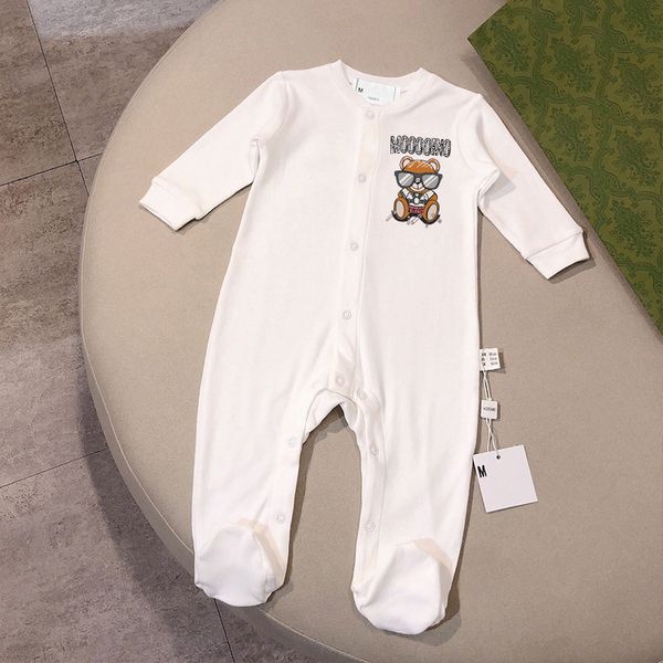 Nouveau-né bébé vêtements concepteur barboteuse coton mélange combinaisons jouet bébé enfants body nouveau-né bébés vêtements de luxe combinaison pour garçon barboteuses