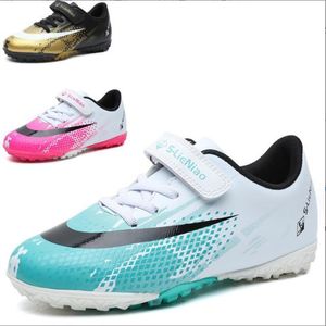 Nieuwe jongens meisjes voetbalschoenen grastraining sport waterdicht kunstgras voetbalschoenen unisex trainingsschoenen comfortabel antislip zacht